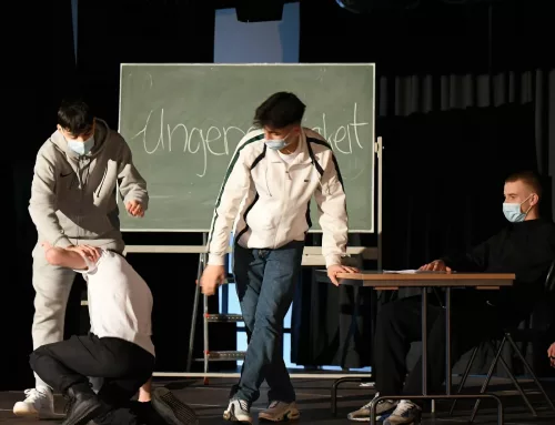 Pressebericht: THG-Schüler verarbeiten Literatur kreativ