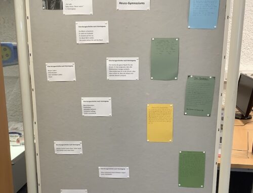 Eine Ausstellung von Kurzgeschichten in der Stadtbücherei Radevormwald