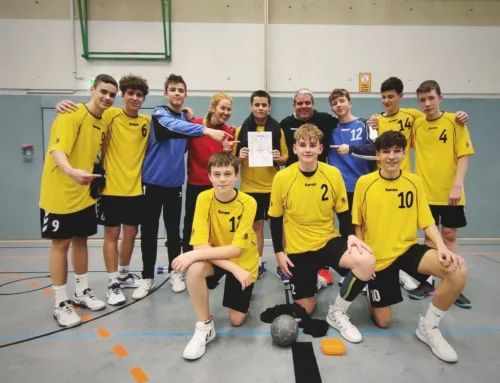 Das THG gewinnt die Kreismeisterschaft der Schulen im Handball  