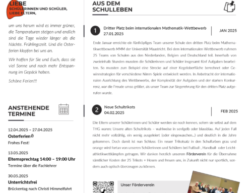 11. Ausgabe unseres Rundbriefs