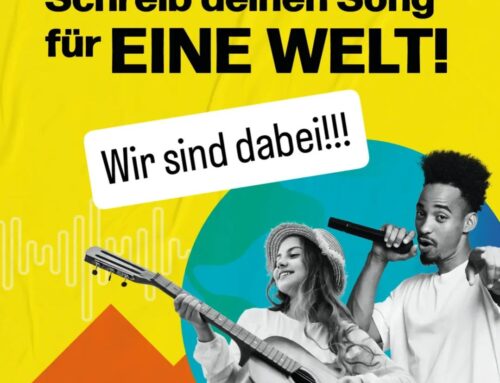 Eine-Welt-Song – wir sind dabei!
