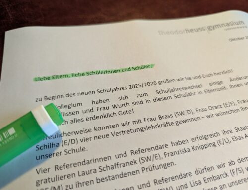 Elternbrief der Schulleitung