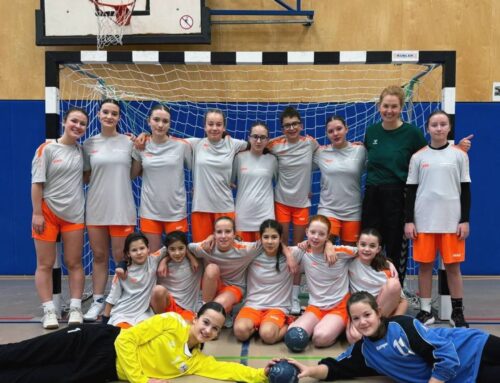 Handball-Mädchen: Platz 3!!!