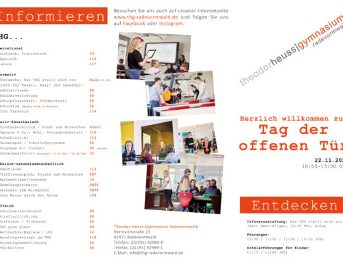 Einladung zum Tag der offenen Tür